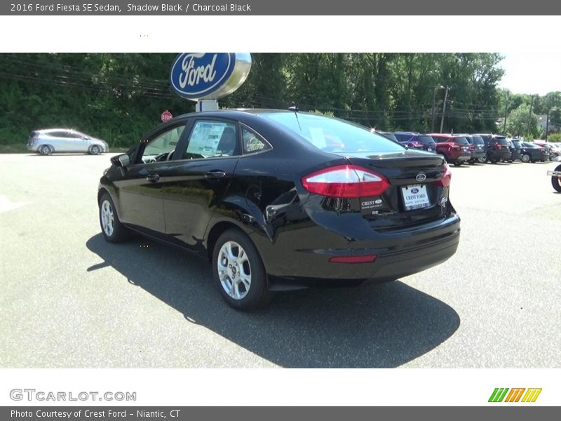 Shadow Black / Charcoal Black 2016 Ford Fiesta SE Sedan