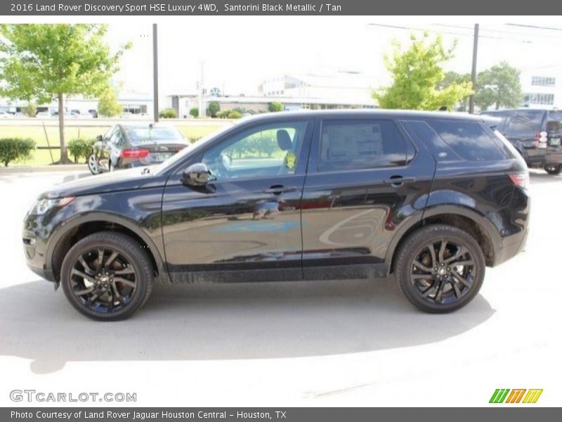 Santorini Black Metallic / Tan 2016 Land Rover Discovery Sport HSE Luxury 4WD