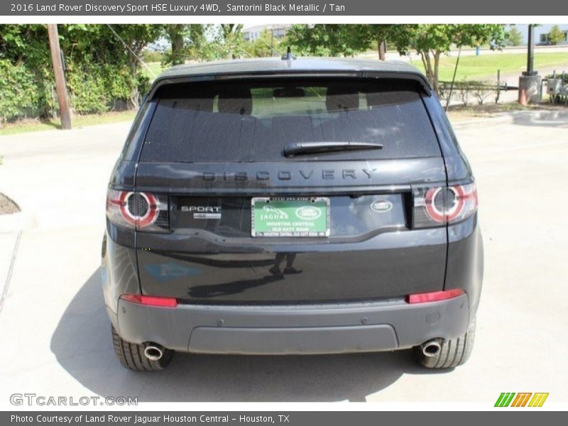 Santorini Black Metallic / Tan 2016 Land Rover Discovery Sport HSE Luxury 4WD