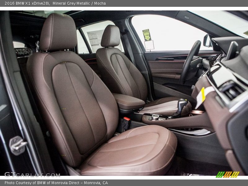Mineral Grey Metallic / Mocha 2016 BMW X1 xDrive28i