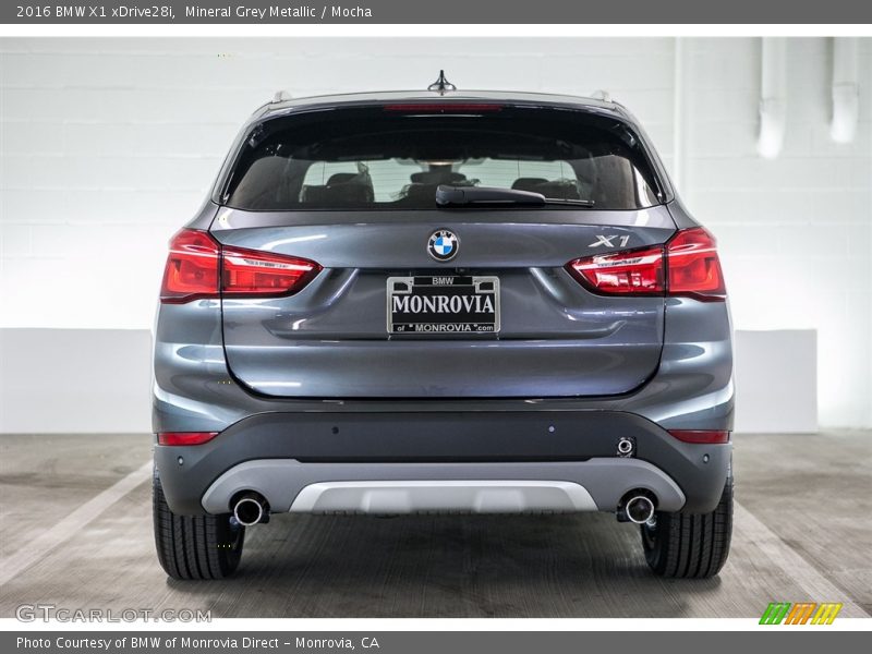 Mineral Grey Metallic / Mocha 2016 BMW X1 xDrive28i