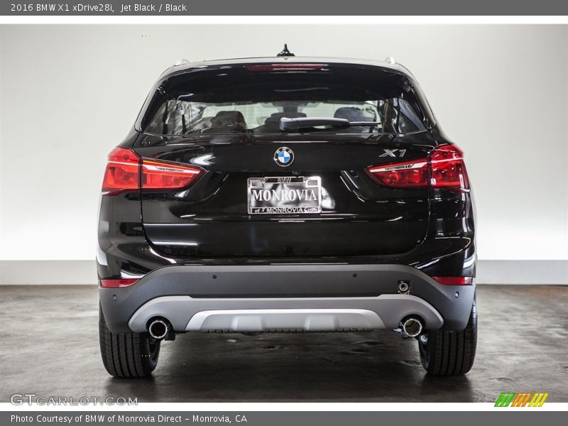 Jet Black / Black 2016 BMW X1 xDrive28i