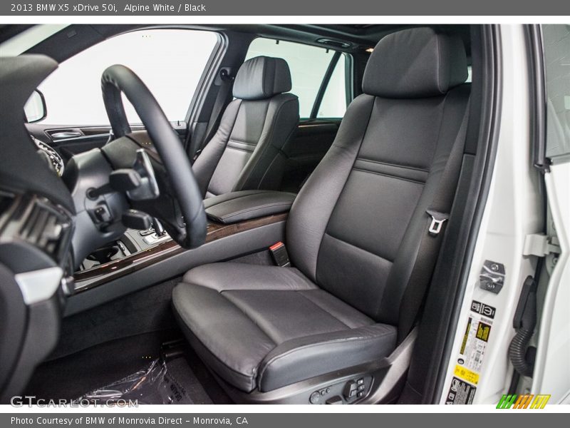 Alpine White / Black 2013 BMW X5 xDrive 50i