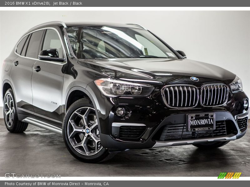 Jet Black / Black 2016 BMW X1 xDrive28i