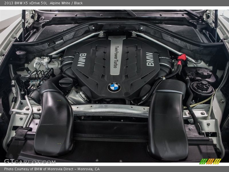 Alpine White / Black 2013 BMW X5 xDrive 50i