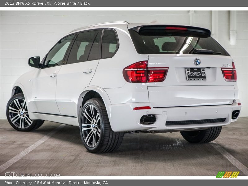Alpine White / Black 2013 BMW X5 xDrive 50i