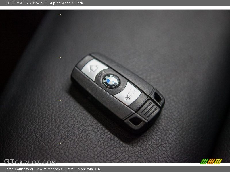 Alpine White / Black 2013 BMW X5 xDrive 50i
