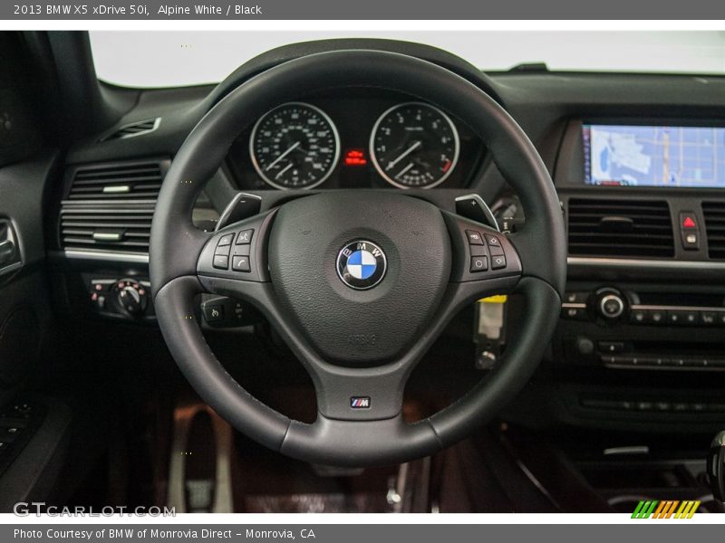 Alpine White / Black 2013 BMW X5 xDrive 50i