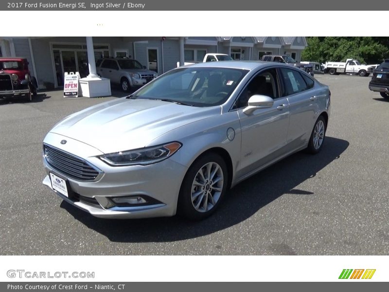 Ingot Silver / Ebony 2017 Ford Fusion Energi SE