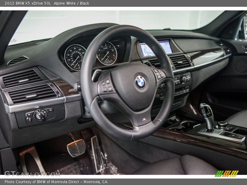 Alpine White / Black 2013 BMW X5 xDrive 50i