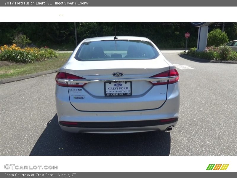 Ingot Silver / Ebony 2017 Ford Fusion Energi SE