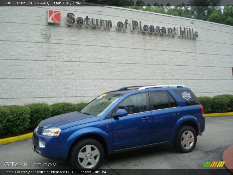 Laser Blue / Gray 2006 Saturn VUE V6 AWD