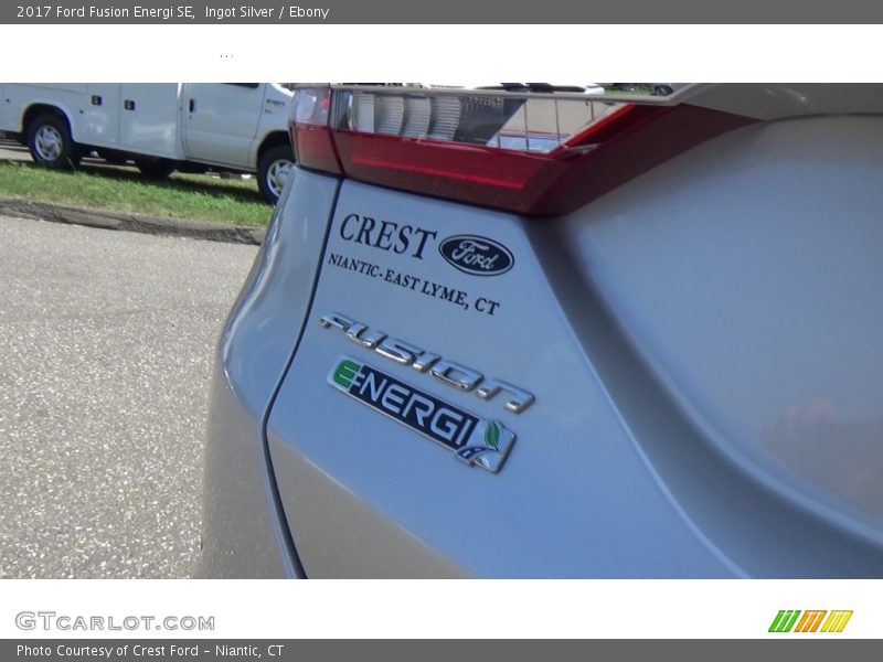 Ingot Silver / Ebony 2017 Ford Fusion Energi SE