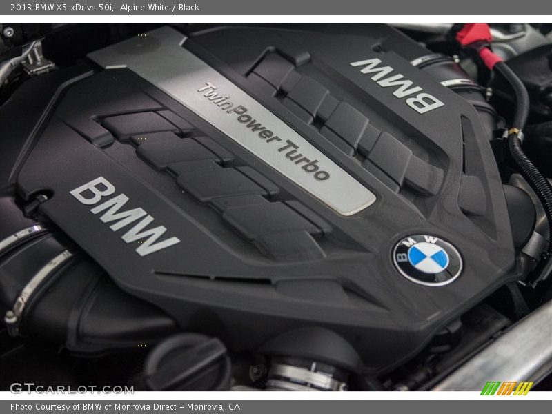 Alpine White / Black 2013 BMW X5 xDrive 50i