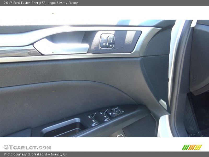 Ingot Silver / Ebony 2017 Ford Fusion Energi SE