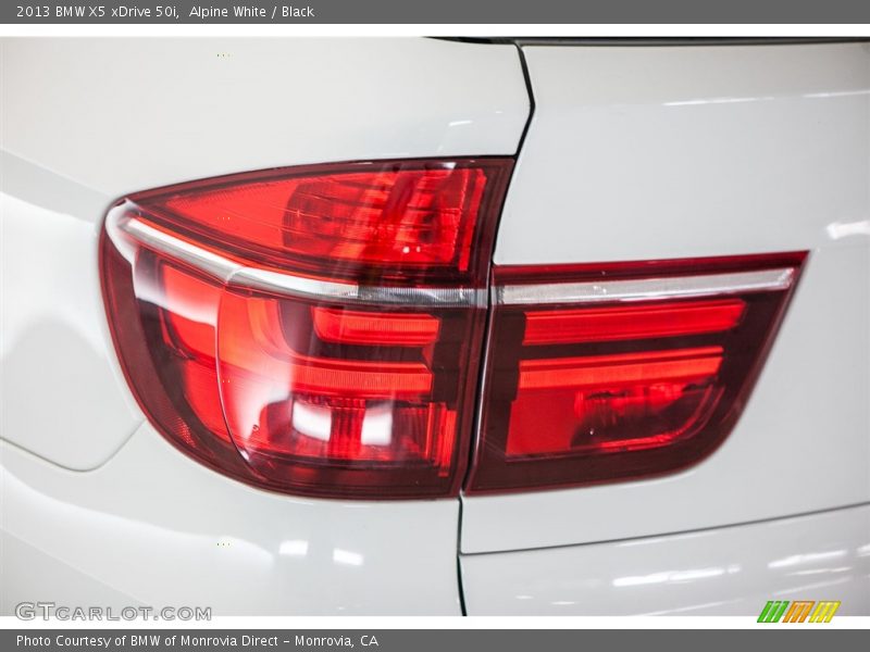 Alpine White / Black 2013 BMW X5 xDrive 50i