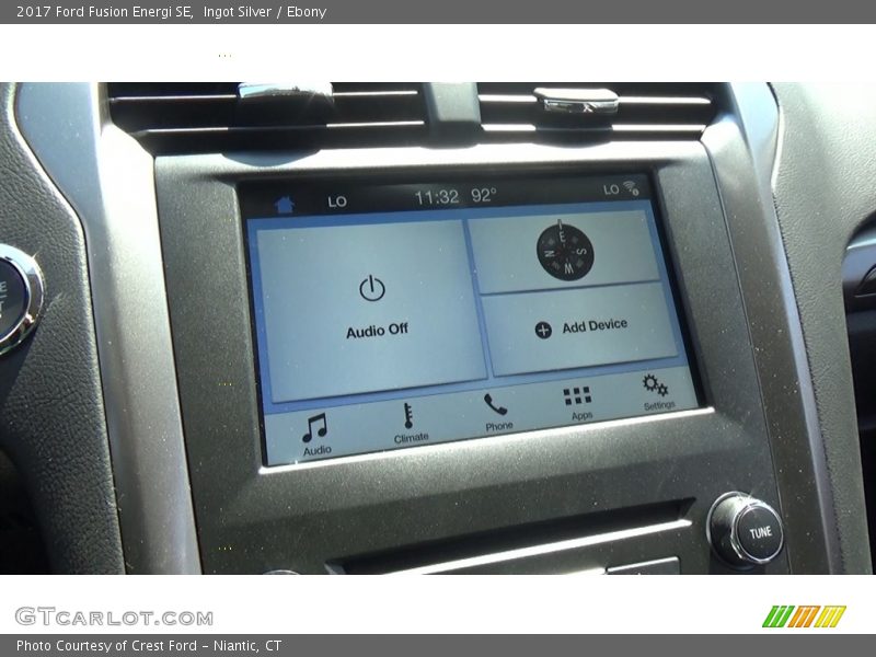 Ingot Silver / Ebony 2017 Ford Fusion Energi SE
