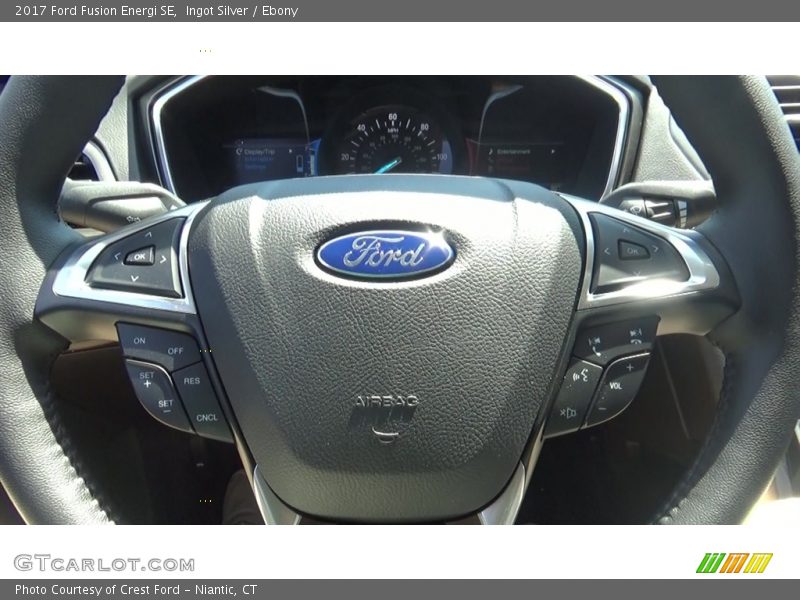 Ingot Silver / Ebony 2017 Ford Fusion Energi SE