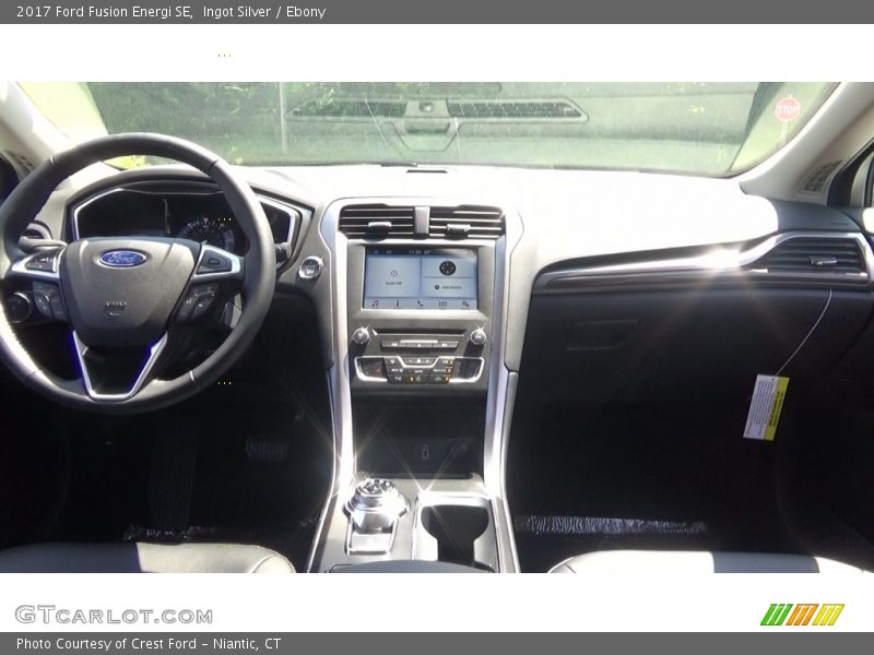 Ingot Silver / Ebony 2017 Ford Fusion Energi SE