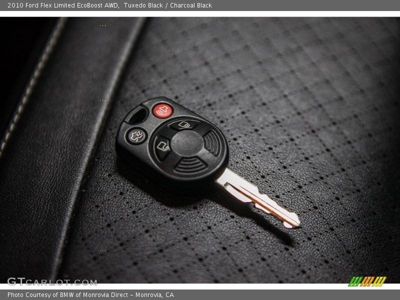 Tuxedo Black / Charcoal Black 2010 Ford Flex Limited EcoBoost AWD