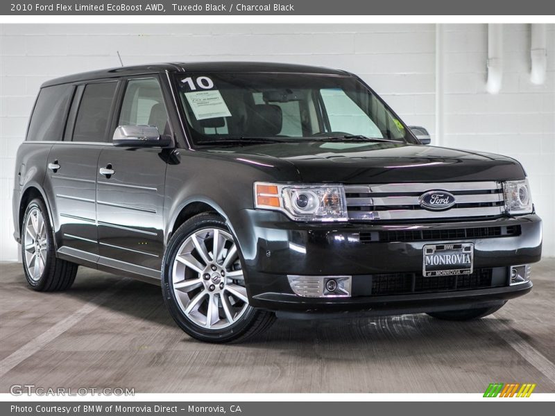 Tuxedo Black / Charcoal Black 2010 Ford Flex Limited EcoBoost AWD