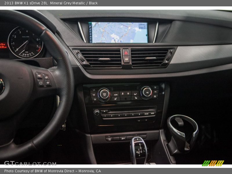 Mineral Grey Metallic / Black 2013 BMW X1 sDrive 28i