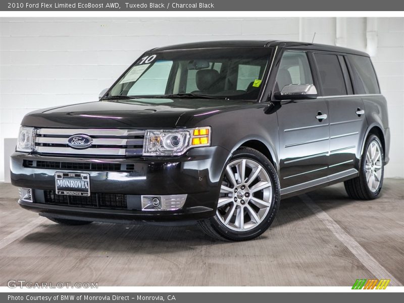 Tuxedo Black / Charcoal Black 2010 Ford Flex Limited EcoBoost AWD