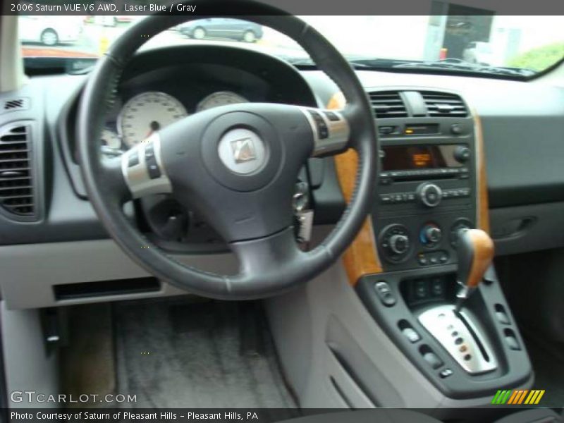 Laser Blue / Gray 2006 Saturn VUE V6 AWD