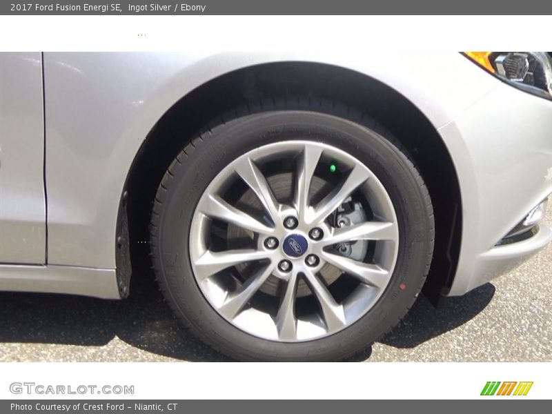 Ingot Silver / Ebony 2017 Ford Fusion Energi SE