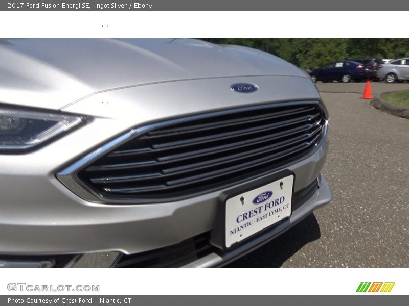 Ingot Silver / Ebony 2017 Ford Fusion Energi SE