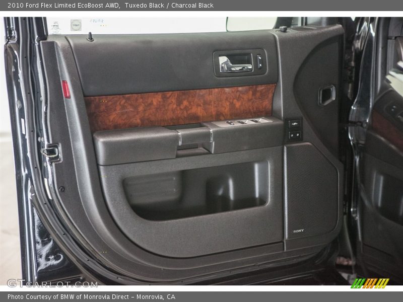 Tuxedo Black / Charcoal Black 2010 Ford Flex Limited EcoBoost AWD