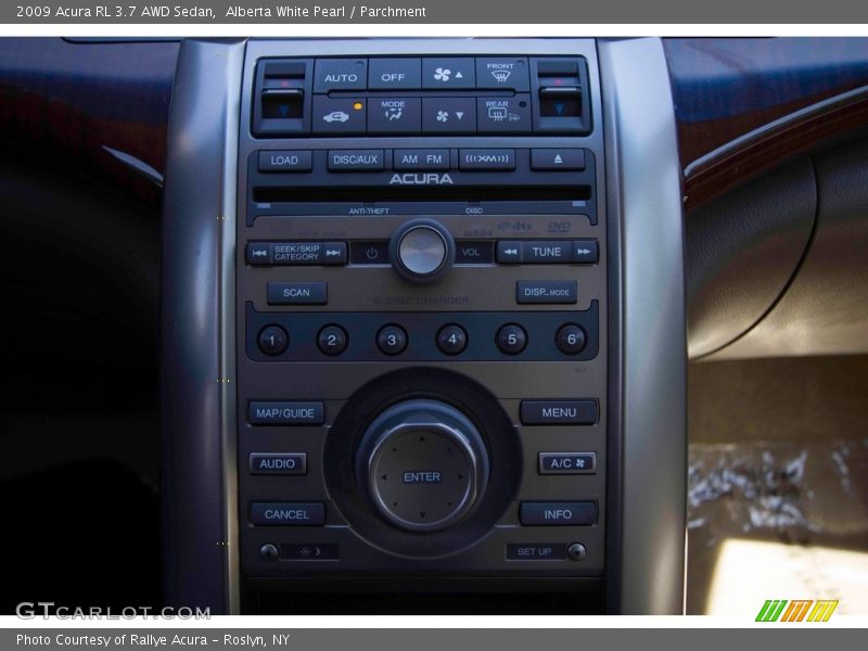 Alberta White Pearl / Parchment 2009 Acura RL 3.7 AWD Sedan