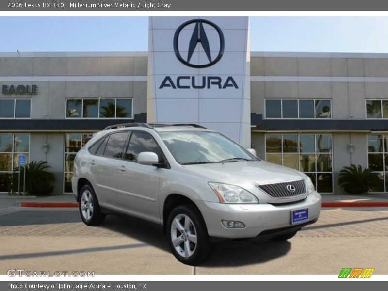 Millenium Silver Metallic / Light Gray 2006 Lexus RX 330