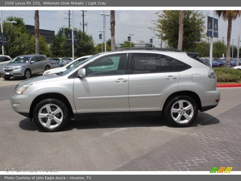 Millenium Silver Metallic / Light Gray 2006 Lexus RX 330