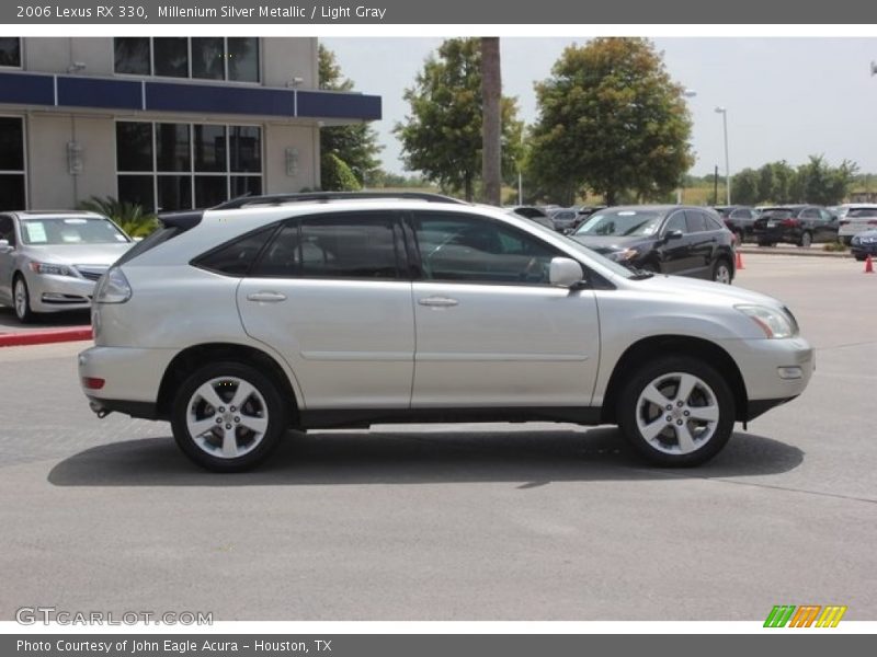 Millenium Silver Metallic / Light Gray 2006 Lexus RX 330