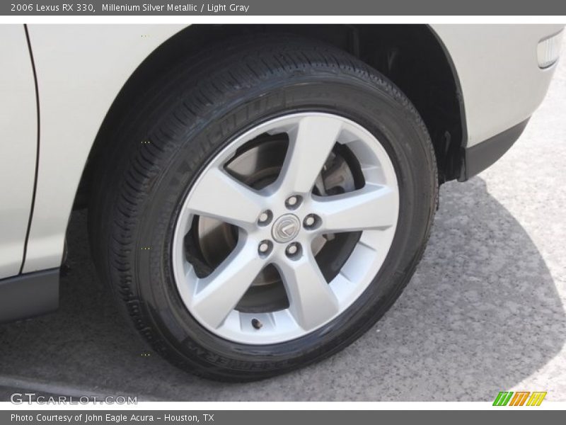Millenium Silver Metallic / Light Gray 2006 Lexus RX 330