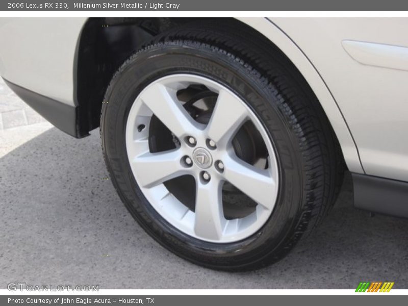 Millenium Silver Metallic / Light Gray 2006 Lexus RX 330