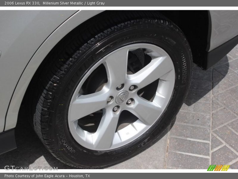 Millenium Silver Metallic / Light Gray 2006 Lexus RX 330