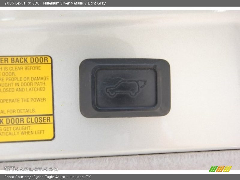 Millenium Silver Metallic / Light Gray 2006 Lexus RX 330