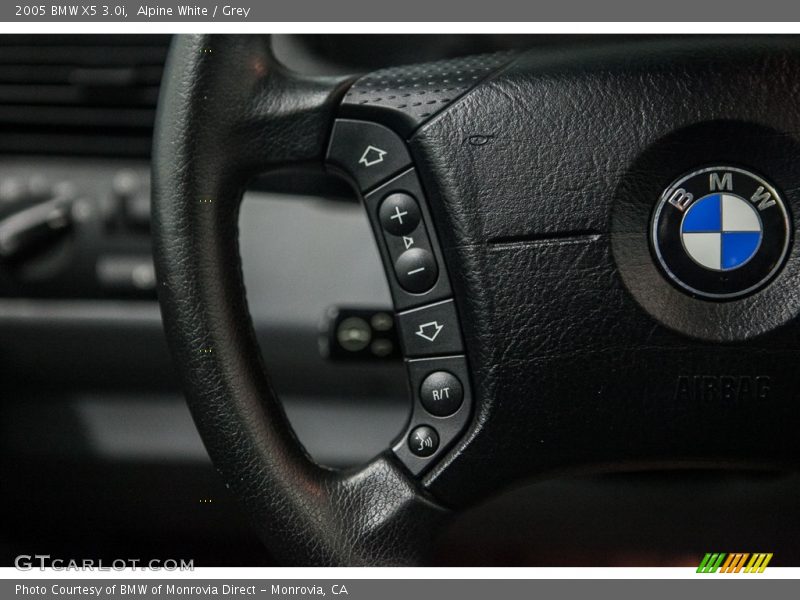 Alpine White / Grey 2005 BMW X5 3.0i