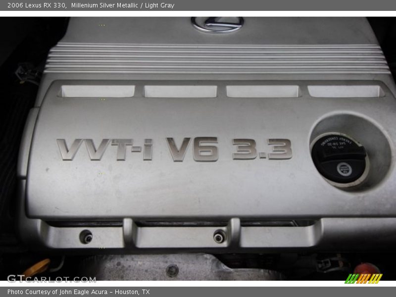 Millenium Silver Metallic / Light Gray 2006 Lexus RX 330