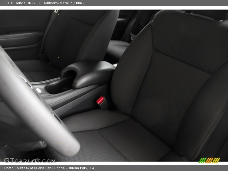 Mulberry Metallic / Black 2016 Honda HR-V LX