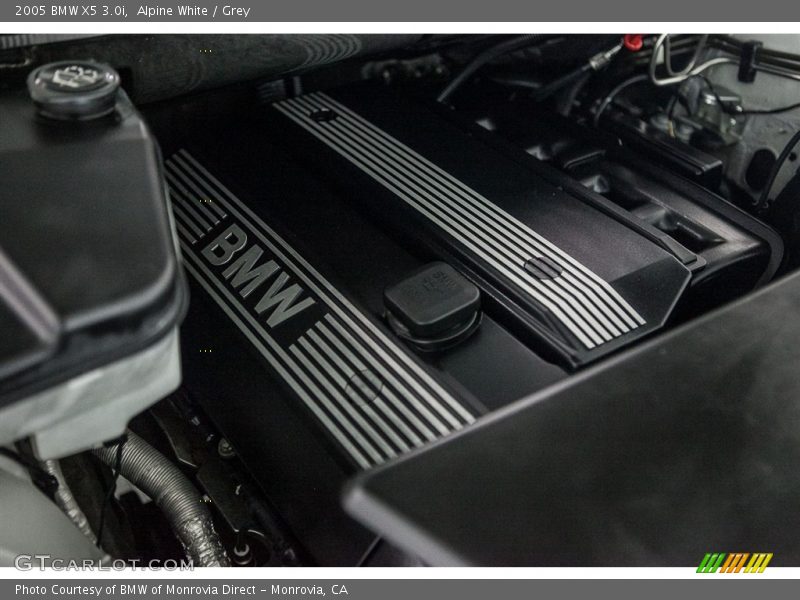 Alpine White / Grey 2005 BMW X5 3.0i