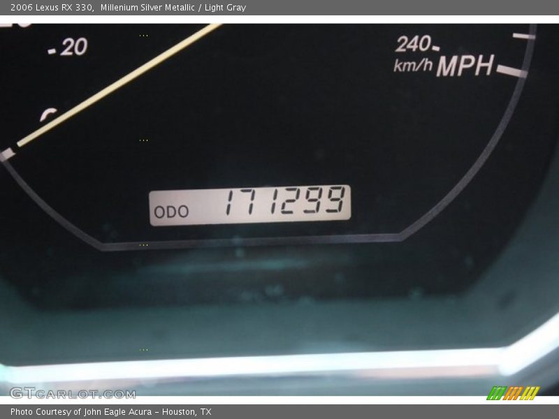 Millenium Silver Metallic / Light Gray 2006 Lexus RX 330