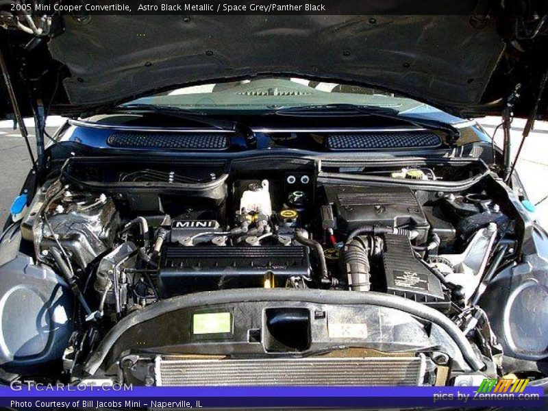 Astro Black Metallic / Space Grey/Panther Black 2005 Mini Cooper Convertible