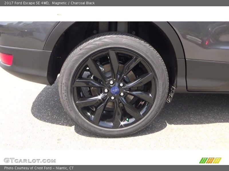 Magnetic / Charcoal Black 2017 Ford Escape SE 4WD