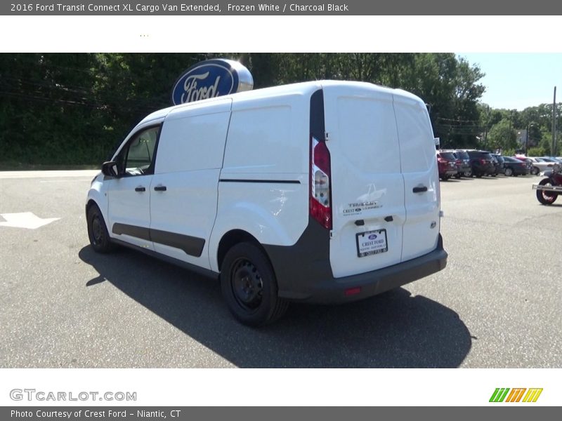 Frozen White / Charcoal Black 2016 Ford Transit Connect XL Cargo Van Extended