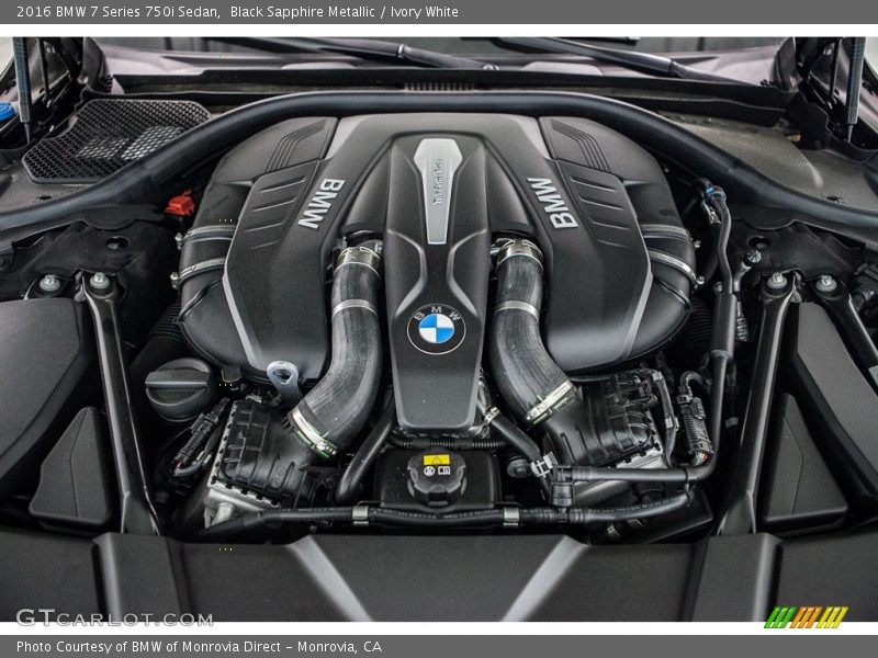  2016 7 Series 750i Sedan Engine - 4.4 Liter DI TwinPower Turbocharged DOHC 32-Valve VVT V8
