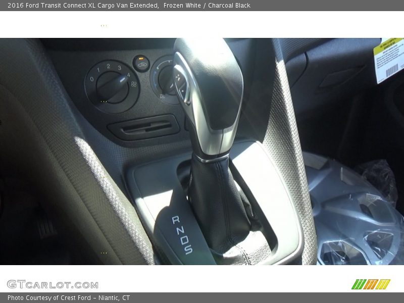 Frozen White / Charcoal Black 2016 Ford Transit Connect XL Cargo Van Extended