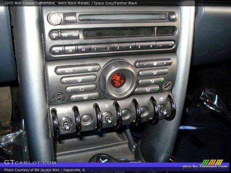 Astro Black Metallic / Space Grey/Panther Black 2005 Mini Cooper Convertible